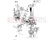 16 - CARBURETOR (MODEL Z) - Suzuki GS450S Z (1983)