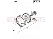 31 - HEADLAMP (E15, E21, E25, E34, E39) - Suzuki GS450S Z (1983)