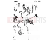 43 - WIRING HARNESS - Suzuki GS450S Z (1983)