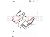 58 - FRAME COVER (MODEL D) - Suzuki GS450S Z (1983)