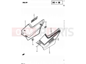 59 - FRAME COVER (GS450SD E06, E15, E24, E34) - Suzuki GS450S Z (1983)