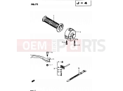 72 - RIGHT HANDLE SWITCH (MODEL Z) - Suzuki GS450S Z (1983)