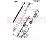 63 - FRONT LEFT DAMPER (E34) - Suzuki GS450S Z (1983)