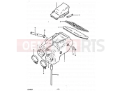 SUZUKI GS450E T (1996) 13 - AIR CLEANER