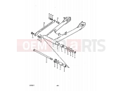 SUZUKI GS450E T (1996) 63 - REAR SWINGING ARM