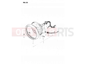 25 - HEADLAMP - Suzuki GS450L X (1999)