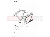 50 - FRAME COVER (MODEL T) - Suzuki GS450L X (1999)