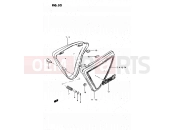 52 - FRAME COVER (MODEL X E22, E25) - Suzuki GS450L X (1999)