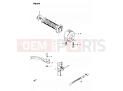 62 - RIGHT HANDLE SWITCH (MODEL T, X) - Suzuki GS450L X (1999)