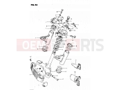 56 - STEERING STEM (MODEL T, X) - Suzuki GS450L X (1999)