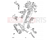 SUZUKI GS550D T (1996) 50 - STEERING STEM (E15, E22, E26)