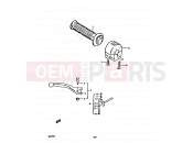 SUZUKI GS550E T (1996) 56 - RIGHT HANDLE SWITCH (E04, E15, E18, E22, E25, E26, E34)