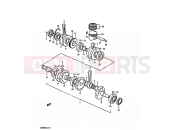 SUZUKI GS850G E (1984) 7 - CRANKSHAFT