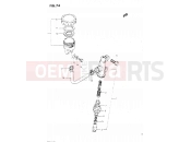 SUZUKI GSX500ES E (1984) 74 - REAR MASTER CYLINDER