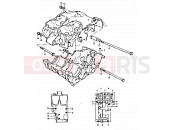2 - CRANKCASE - Suzuki GT250 X (1999)
