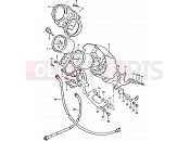 16 - SPEEDOMETER - TACHOMETER (MODEL X) - Suzuki GT250 X (1999)