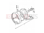 18 - HEADLAMP (E02) - Suzuki GT250 X (1999)
