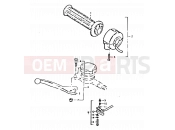 67 - RIGHT HANDLE SWITCH (MODEL N) - Suzuki GT250 X (1999)