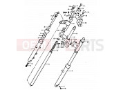 62 - FRONT FORK - Suzuki GT250 X (1999)