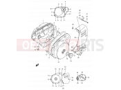 SUZUKI LS650P X (1999) Savage (E03,E28,E33) 4 - CRANKCASE COVER