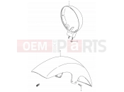 SUZUKI LS650P X (1999) Savage (E03,E28,E33) 34 - FRONT FENDER