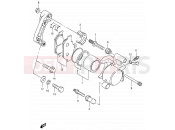 SUZUKI LS650P X (1999) Savage (E03,E28,E33) 44 - FRONT CALIPER