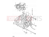 SUZUKI PE250 X (1999) 2 - CRANKCASE