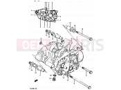 SUZUKI RG125 J (1988) Gamma 2 - CRANKCASE