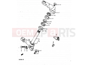 SUZUKI RG125 J (1988) Gamma 39 - STEERING STEM