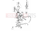 SUZUKI RG125C H (1987) Gamma 5 - CARBURETOR