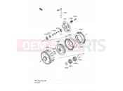 SUZUKI RM100 K4 (2004) (E28) 6 - CLUTCH