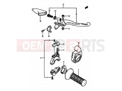 SUZUKI RM125 E (1984) 31 - RIGHT HANDLE SWITCH (MODEL E)