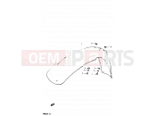 SUZUKI RM250 E (1984) 25 - FRONT FENDER
