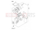 SUZUKI RM250 K7 (2007) (E19) 8 - AIR CLEANER