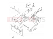 SUZUKI RM250 M (1991) (E03,E28,E33) 31B - REAR SWINGING ARM (MODEL N)
