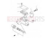 SUZUKI RM250 M (1991) (E03,E28,E33) 30 - FRONT MASTER CYLINDER (MODEL K/L/M)