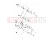 SUZUKI RM250 M (1991) (E03,E28,E33) 33C - CUSHION LEVER (MODEL N)