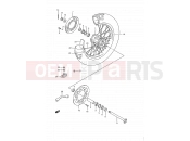 SUZUKI RM250 M (1991) (E03,E28,E33) 35 - REAR WHEEL (MODEL K)