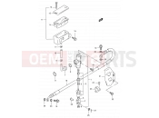 SUZUKI RM250 V (1997) (E02) 38 - REAR MASTER CYLINDER