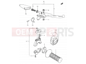 SUZUKI RM500 D (1983) 29 - RIGHT HANDLE SWITCH