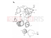 2 - AIR CLEANER - Suzuki RM65 K3 (2003) (E03)
