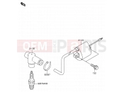 14 - IGNITION SYSTEM - Suzuki RM65 K3 (2003) (E03)