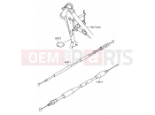 SUZUKI RM65 K4 (2004) (E03) 36 - CABLE
