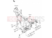 SUZUKI RM65 K4 (2004) (E21) 17 - ENGINE MOUNT
