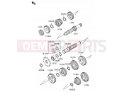 7 - TRANSMISSION - Suzuki RM65 K4 (2004) (E24)