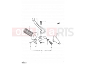 32 - LEFT HANDLE GRIP - Suzuki RM80H D (1983)
