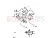 SUZUKI RM80X D (1983) 2 - CRANKCASE