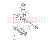 SUZUKI RM80X D (1983) 4 - CRANKSHAFT