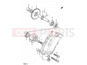 SUZUKI RM80X D (1983) 9 - WATER PUMP