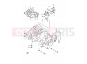 SUZUKI RM80 K (1989) (E03,E28,E33) 2A - CRANKCASE (MODEL K)